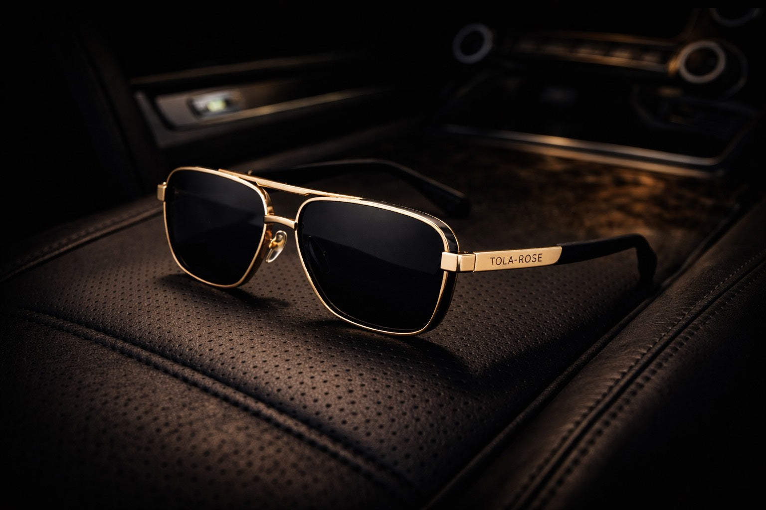 NOIR 01: Refined metal eye-wear built for presence