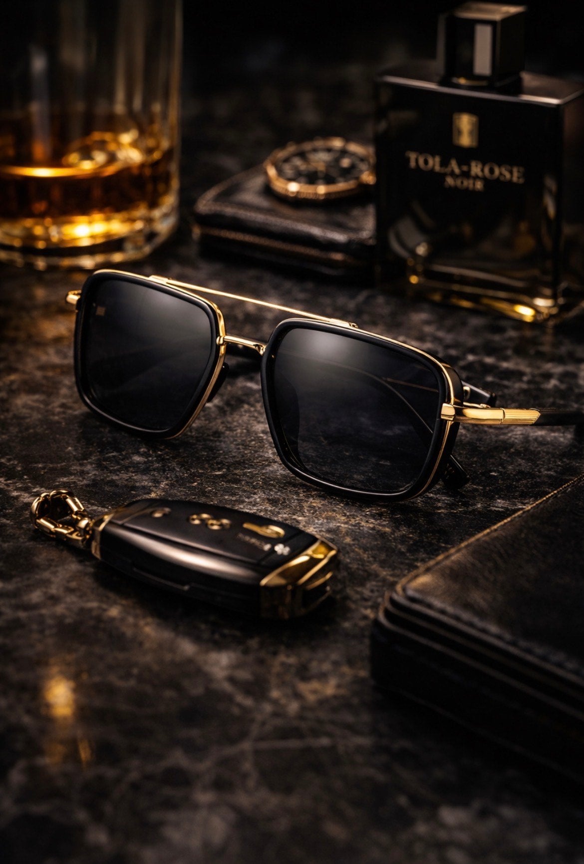 NOIR 01: Refined metal eye-wear built for presence